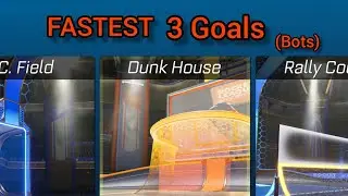 WR! FASTEST 3 Goals against novice level bots in HOOPS!