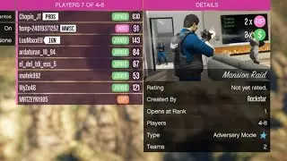 GTA Online - The Mansion Raid
