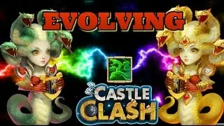 Castle Clash Evolving Medusa! Frustrating Lost Realm! LOL