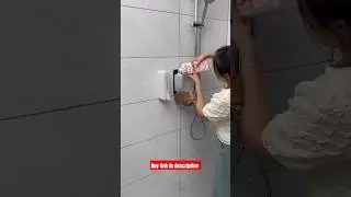 Plastic Wall Mounted Soap Shampoo Conditioner Hand Wash Gel Dispenser #shorts #gadgets  #viralvideo