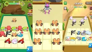 Merge Alphabet Fusion Rainbow ⭐ Gameplay Walkthrough