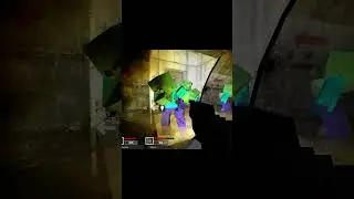 left4dead2 но это minecraft #left4dead2 #minecraft #mods #left4dead2mods #zombie #fakeblood #memes
