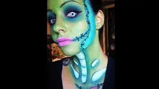 Halloween Series 2017: Comic Book Zombie/Skeleton Face Paint Tutorial