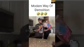 modern way of demolition #shorts #funny #trending 🔥🔥🔥🔥