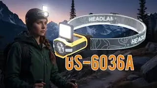Hands-Free & Touch-Free! GS-6036A Gesture Control Headlamp Review