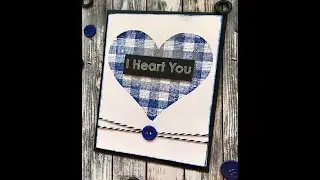 Masculine Valentines Card February Color Challenge Create at Home with G