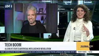 More excited or terrified by AI? Dror Globerman interview to @i24NEWS_EN  Elli Hochenberg