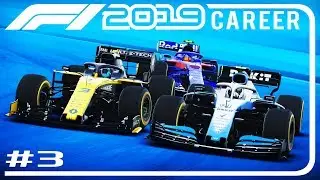 F1 2019 Career Mode | PAINFUL EXPERIENCE | Chinese GP (Season 1)