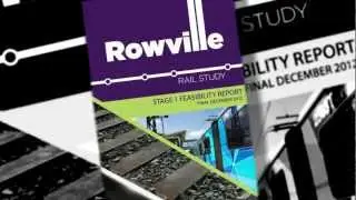 Rowville Rail Study Stage 1 Final Report Animation
