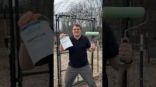 Покраска забора невидимкой?? #шорты