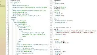 HTML CSS SIte Creation – Styling the menu