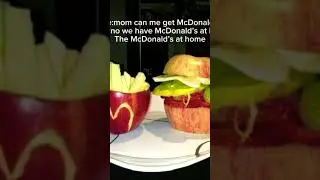 This what she ment by we got McDonald&rsquo;s at home