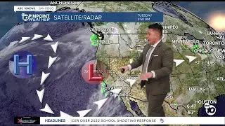 Last chance of rain this week before a warming trend ahead