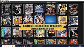 Tutorial Menambah Cheat di Emu Duckstation