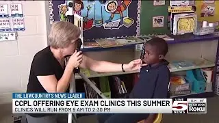VIDEO: Charleston County Public Library to host no-cost mobile eye clinics for children