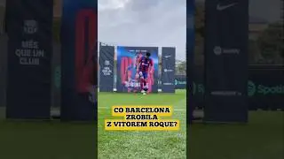 Co Barcelona zrobiła z Vitorem Roque? #piłkanożna #fcbarcelona #transfer #vitorroque