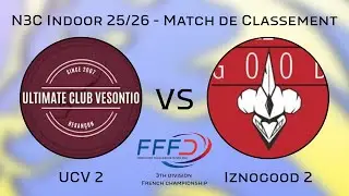 UCV2 - NLSU2 N3C Indoor 2025-26 Match de classement