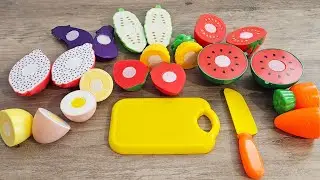 Satisfying ASMR Toy Food Groceries Unboxing Review Playset