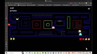 Scoring 50,000+ points on Google Pac-Man Doodle