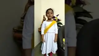 Poem on Holi for kids | Poem for school competition |English poem for kids by Divisha