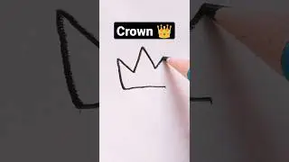 how to draw crown 👑 #Archi❤️ #short #viral #drawing #trending #youtubepartner #youtube #shortfeed