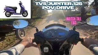 2023 TVS Jupiter 125 Disc (Indiblue) | POV Drive #2 | Harmanjeet177