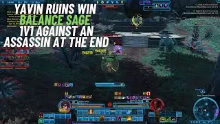 SWTOR PVP Yavin Ruins Win Balance Sage Lightning Sorc Hammered me