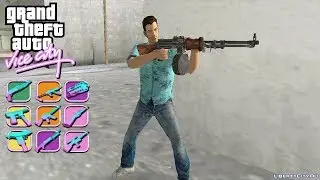 Estas Son Todas Las Armas Ocultas del GTA VICE CITY
