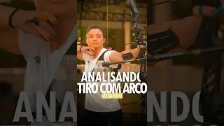 Como funciona o tiro com arco? An&aacute;lise em super c&acirc;mera lenta #olimpiadas #esportes #arcoeflecha