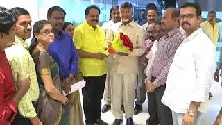 NGO'S LEADER SRI MURALIKRISHNA AND TEAM MET AP CM AT SECRETARIAT ON 16072018