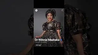 Dr Winnie Mashaba got a 100,000 monthly listeners on Spotify 👏🔥💿