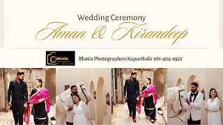 🔴Live Wedding Ceremony of Aman & Kirandeep || Bhatia Photographers, 98140-49552 ||
