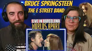 Bruce Springsteen & The E Street Band - Worlds Apart (Live In Barcelona) (REACTION) with my wife