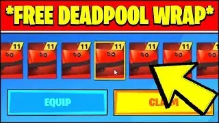 HOW TO UNLOCK THE NEW DEADPOOL WRAP FOR FREE *RIGHT NOW* (Fortnite ALL WEEK 6 DEADPOOL CHALLENGES)