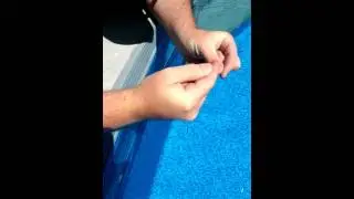 How To Tuck In Your Pool Liner When It Comes Out Of The Coping