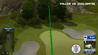 Golden Tee Great Shot on Gunnison Gap!