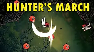 Hollow Knight Silksong - How to get to Hunter's March (Hunter's March Map Location)