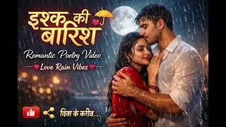 &ldquo;Ishq Ki Baarish | Romantic Poetry Video | Love Rain Vibes&rdquo;
