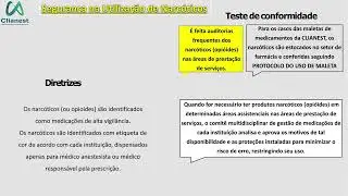Pr&aacute;ticas Organizacionais Obrigat&oacute;rias (ROPs) &ndash; Seguran&ccedil;a e Qualidade na Assist&ecirc;ncia- CLIANEST