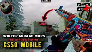 MIRAGE WINTER MAPS🎄🎊🎉 CSSO/CSMOS/CLIENTMOD &deg; DOWNLOAD NOW 13MB&bull; #csso#cssource#gameplay#faceit#csgo 