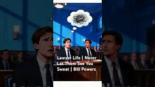 Never let them see you sweat | Trial Lawyer Bill Powers Tips