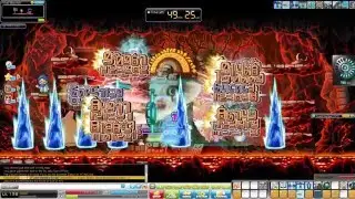 Solando o Zakum com meu Xenon level 138 do GMS