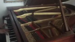 Danemann 6&rsquo;8 grand piano proving that Britain made good quality instruments