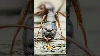 😱ANT😱in microphotos  #shorts #subscribe #newpost #viral #microphone #camera #animals