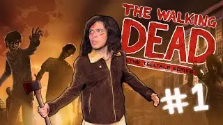I'M ALREADY STRESSED OUT! | The Walking Dead First Playthrough S1 Ep1