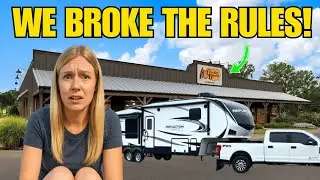 15 RV Parking Rules at Cracker Barrel (That Could Get You Banned)