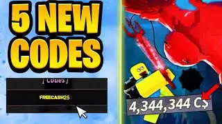 *НОВЫЕ* Все рабочие коды обновления для FISCH в сентябре 2025 года | Коды ROBLOX FISCH