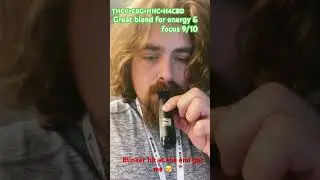 Mellow Fellow Charged premium blend, THCV, CBG, HHC, H4CBD. 9/10 blinker hit at the end.