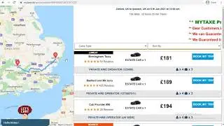 Stansted Airport Taxis from Oxford, UK to Ipswich, UK
