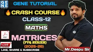 🔥Matrices PYQs | Class 12 Maths CBSE | Guaranteed PYQ Series | 5, 4 & 3 Marks Questions |Boards 2026